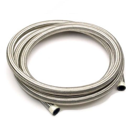 Stainless Steel Braided Hose Rubber Braid Fuel Line Hose Petrol Pipe